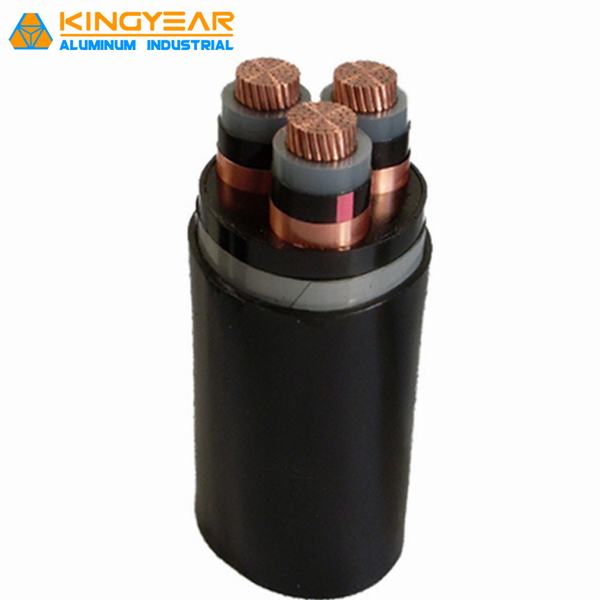 3 Core 16mm2 120mm2 150mm2 185mm2 240mm2 Copper or Aluminum Electrical XLPE Swa Armoured Underground Power Cable