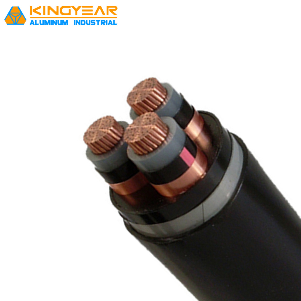 3 Cores 50mm2 70mm2 95mm2 150mm2 185mm2 Electrical Copper Power Cable