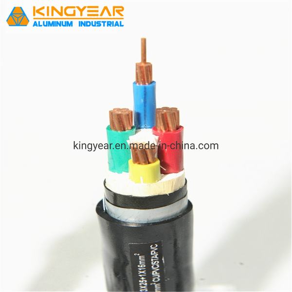 300/500V Zc Yjv22 XLPE Insulated LSZH Power Cable 70 mm 4 Core XLPE Armoured