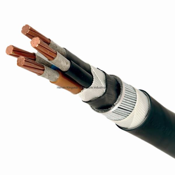 3X240mm2 11 (12) Kv Copper Conductor XLPE Insulated Steel Wire Armoured and Steel Tape Armored Power Cable