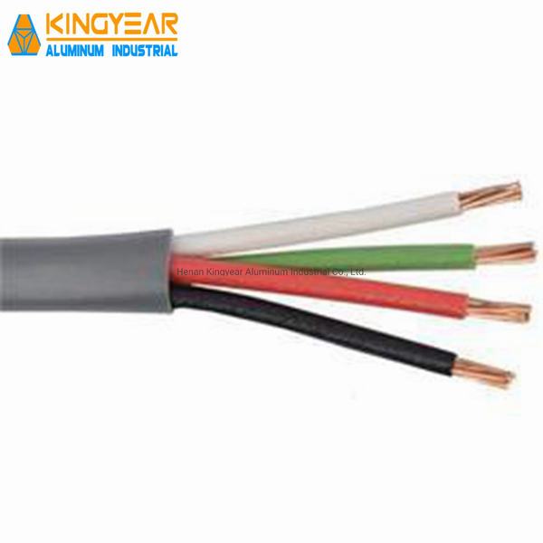 
                                 4 Core 10mm Câble PVC de Câble électrique souple                            