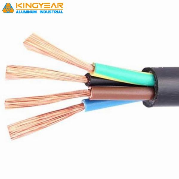 450/750V H07V-U Copper Conductor PVC Insulated PVC Sheath Electric Wire