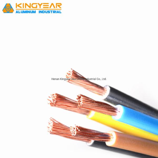 4X0.75mm Flexible Copper Conductor Plstic Cover PVC Cable 5 Strand Electric Wire