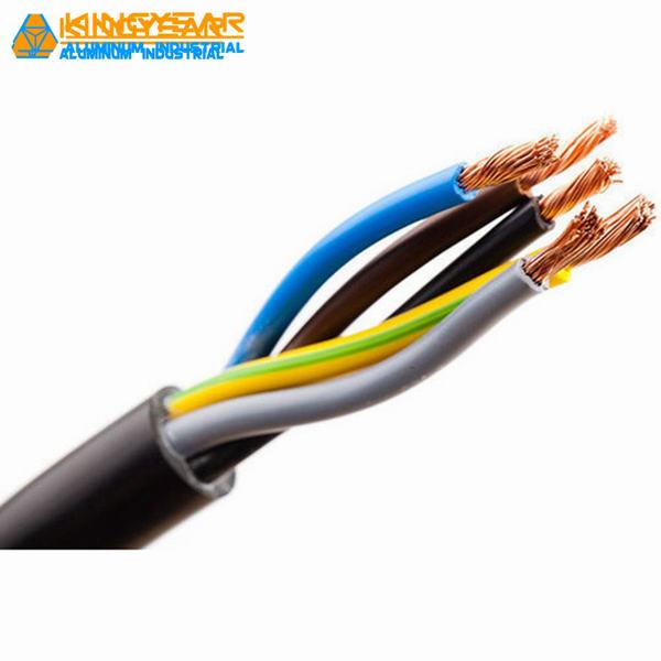 Китай 
                                 4мм2/6мм2 медного провода с ПВХ изоляцией провода для сборки или Constrction                              производитель и поставщик