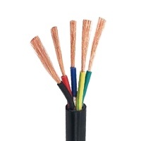 China 
                                 5 núcleos de 1,5 mm2 Cable Eléctrico Cable Flexible y el cable flexible                              fabricante y proveedor