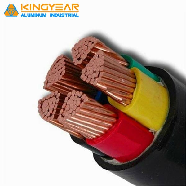 China 
                                 PVC de 5 núcleos blindados aislamiento XLPE/Cable de alimentación con bajo voltaje                              fabricante y proveedor