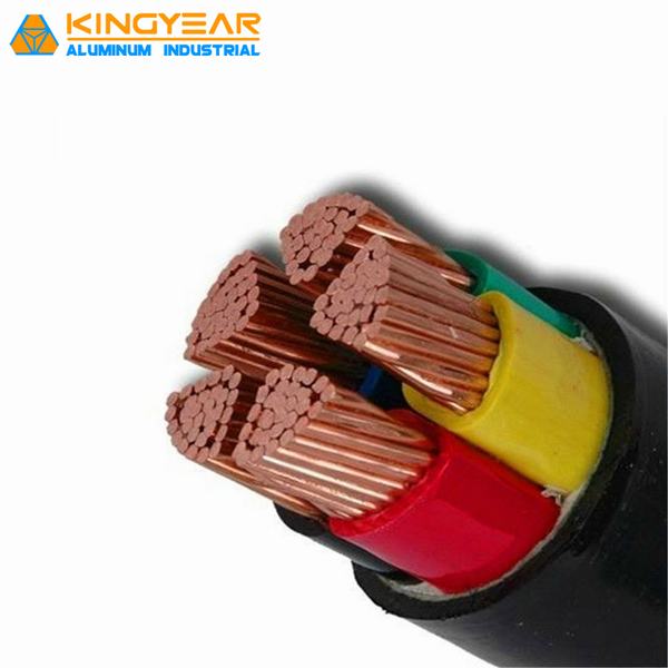 China 
                                 5X16 5x16mm2 5X185 5X95 5X35 5X10 Cable recubierto de PVC de tamaño de cable de alimentación múltiple de cobre                              fabricante y proveedor