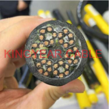 600V 3pnct-B 3c× 38mm2 Travelling Cable Construction Cable for Reel System Industrial Cables