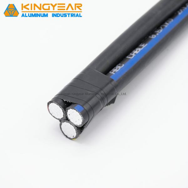 China 
                        600V XLPE Insulation Duplex AAAC Conductor Triplex ACSR 6AWG 4AWG 2AWG Service Drop Cable
                      manufacture and supplier