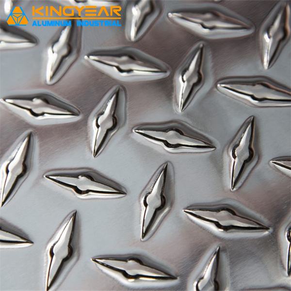 Cina 
                                 Piatto dell'alluminio del piatto della lega di alluminio del piatto del diamante 6061 T6                              produzione e fornitore