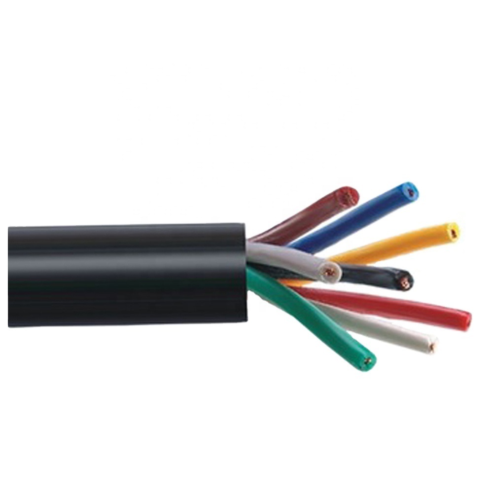 7core Heat Resistance Silicon Rubber Cable 16AWG 22AWG General Purpose Rubber Sheathed Cable
