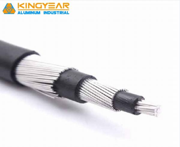 8000 Series Aluminum Alloy Strand XLPE Insulated Durable and Safe Aluminum Core Concentric Cable