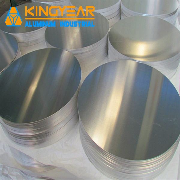 
                                 Cerchi di alluminio a laminazione a caldo/laminati a freddo di A3003 per il Cookware ed il contenitore a pressione                            