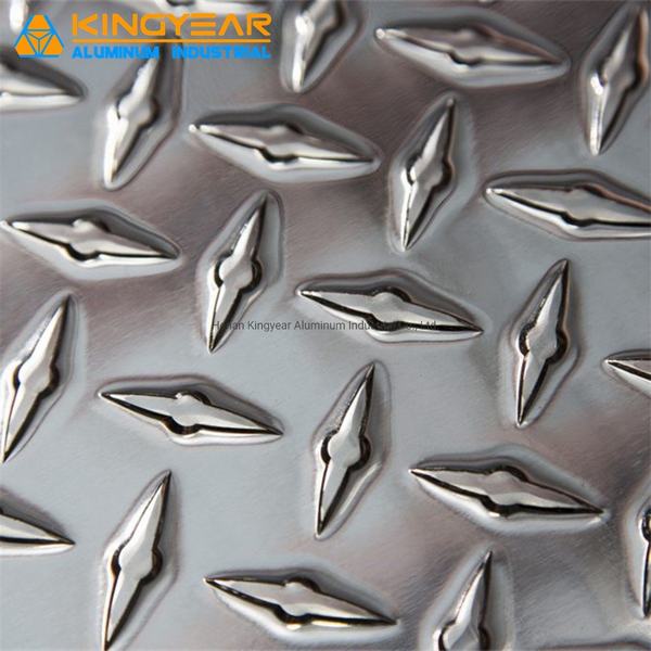 China 
                                 Aluminium-/Aluminiumschritt-Checkered Blatt (1050 1060 1070 3003 5052 5083 5754 6061)                              Herstellung und Lieferant