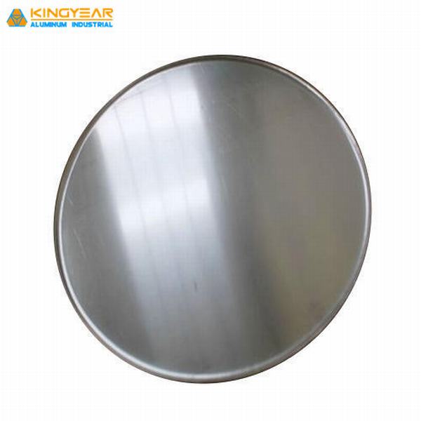 
                                 El Aluminio 1050 1060 1070 1100 3003 3004 8011 Disco de aluminio de la placa de la hoja de Fpr cubierta de la luz de utensilios de cocina                            