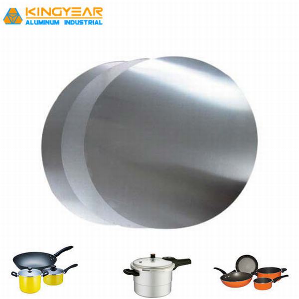 
                                 Aluminium 1050 Oblate-Blatt-Platte des Aluminium-1060 1070 1100 3003 3004 8011 für Cookware-Lampen-Deckel                            