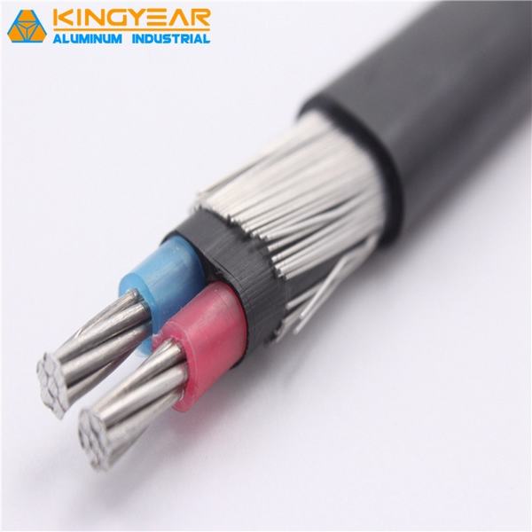 China 
                                 El conductor de aluminio con aislamiento XLPE 6 AWG Cable concéntrico                              fabricante y proveedor