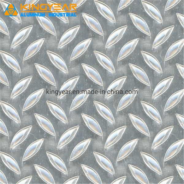 Cina 
                                 Piatto Checkered dell'impronta di alluminio (1050 1060 1070 3003 5052 5083 5086 5754 6061)                              produzione e fornitore