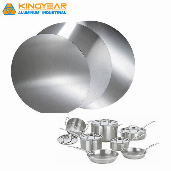 Cold Rolling/Hot Rolling China Aluminium/Aluminum Circle Discs Sheet Plate for Cookwares/Lighting Lamps/Bottle Cap (1050 1060 1070 1100 3003)