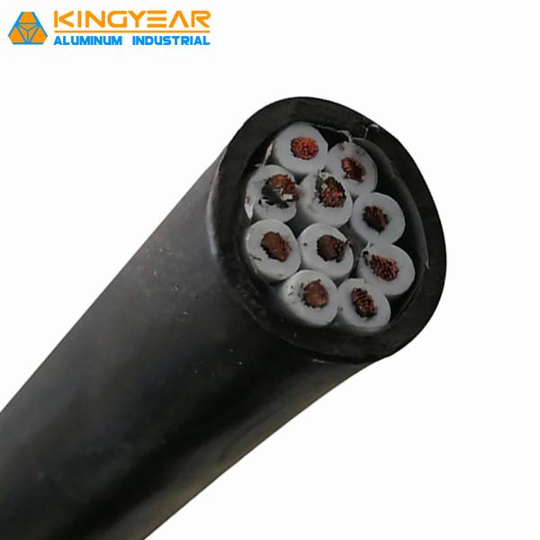 
                                 El cable de control 10 núcleos de 2,5 mm5 Kabel 4G de 2,5 mm2 10ga el cable de silicona de 3 conductores                            