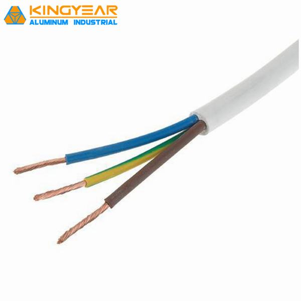 Controling 1.5mm PVC Insulated Flexible Copper 3G Cable Electrical Wire