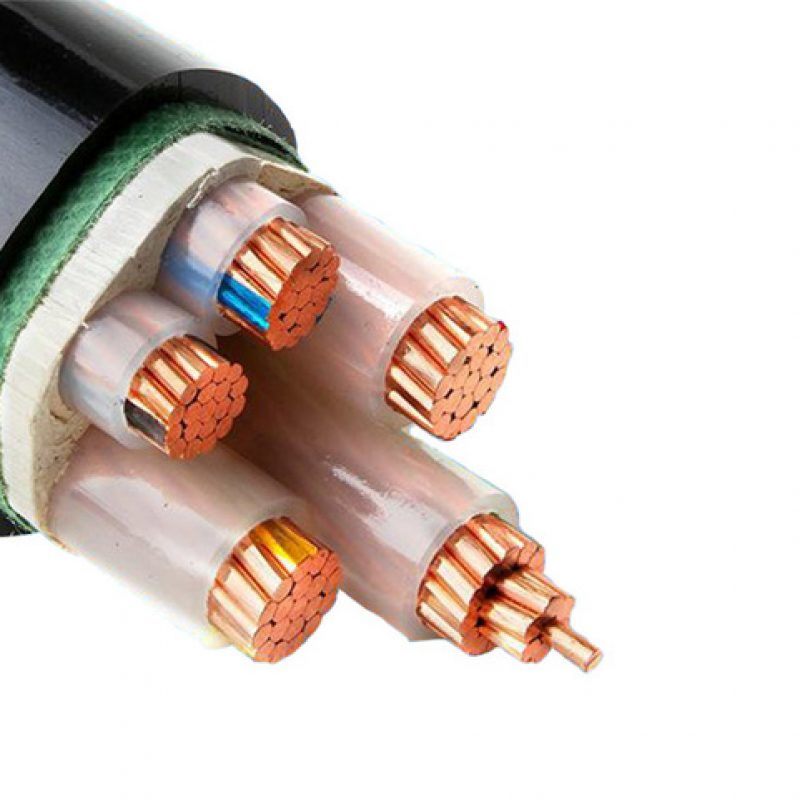 
                Cable de alimentación de aluminio/cobre Diferentes Núcleos de cable de alimentación aislado XLPE
            