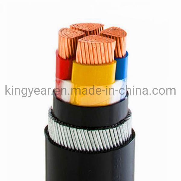 China 
                                 Kupfer schwer entflammbares halogenfreies Netzkabel Mud Zr Yjv22 0,6/1kV 4 x 185 mm2 Kablo                              Herstellung und Lieferant