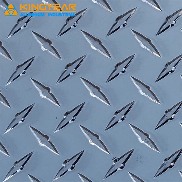 
                                 Diamond алюминиевый лист полированного алюминия пластины регулировки ширины колеи (1050, 1060, 1070, 1100, 3003, 3105)                            