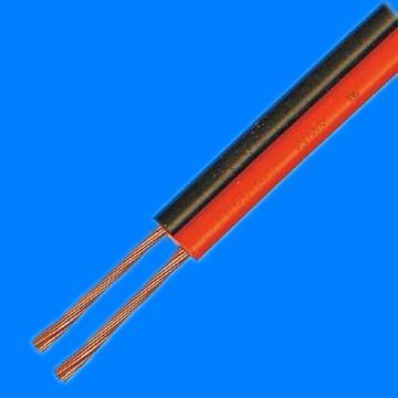 
                Double Flat 2468 24 22 20 AWG # PVC RoHS Cable Equipment Electrical Wire Awm Tinned Conductor 300V Black White Red
            