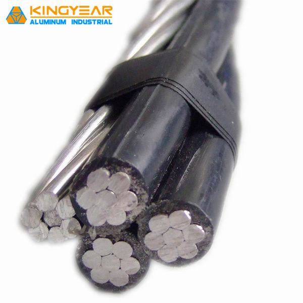 Electric Power XLPE PVC Insulated Overhead Aluminum ABC Cable