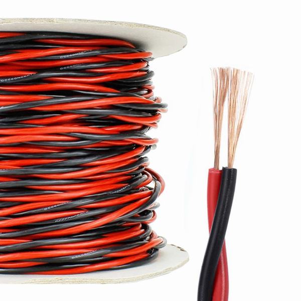 
                                 Toque eléctrico suave Cable 1,5 mm de 2 Núcleos de cable eléctrico cable trenzado doble chorro 2*1.5                            