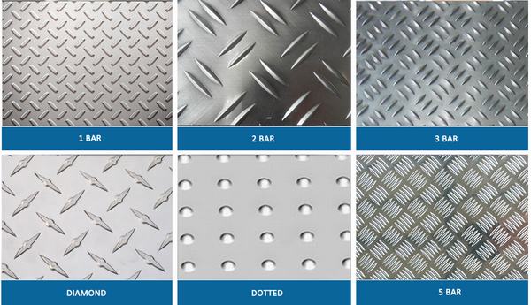 China 
                        Embossed Tread Aluminum Alloy Plate Sheet Used as Bus Car Truck Floor
                      manufacture and supplier