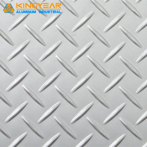China 
                        Factory Price 5052 5005 5754 Aluminium Embossed Anti-Slip Tread Plate in 5 Bars Pattern
                      manufacture and supplier