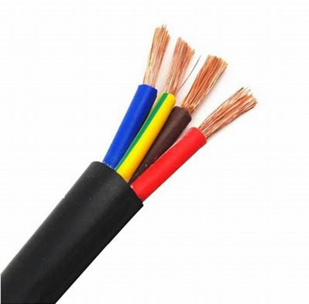 
                Conductor de cobre flexible 2,5 mm2, aislamiento de PVC de 1,5 mm2 RV, cable eléctrico RVV para construcción o construcción
            