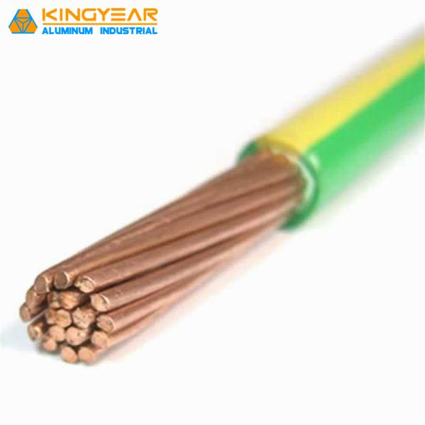 Flexible PVC Insulated House Buliding Copper Conductor Solid Electrical Wire 450/750V
