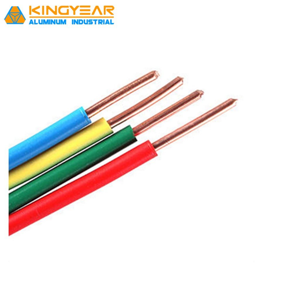 China 
                Cable de cobre de núcleo único de alta calidad BV estándar 60227IEC para Decoración y Electrónica de Interior
              fabricante y proveedor