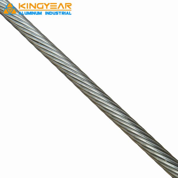 China 
                                 Alto Límite Elástico de alambre de acero galvanizado Ehs Strand cable apantallado                              fabricante y proveedor