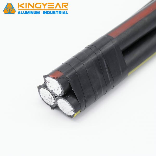 Icea S-76-474 Standard Triplex 4/0 AWG XLPE Insulation Aerial Bundled Cable AAAC Natural Conductor ABC Cable