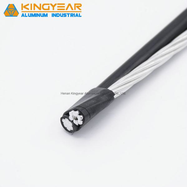Icea Standard Aluminum Conductors XLPE Insulation with 6201 Alloy Neutral Messenger Duplex Service Drop Cable