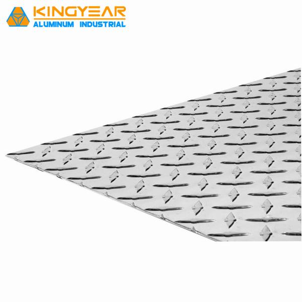 China 
                        Industrial 3003 Alloy Aluminium Embossed Tread Plate Lamination Sheets
                      manufacture and supplier
