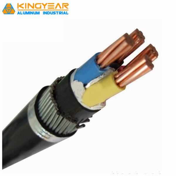 Kingyear Low Voltage 300 / 500V 3 Core 4mm2 Power Cable IEC Standard Flexible Power Cable