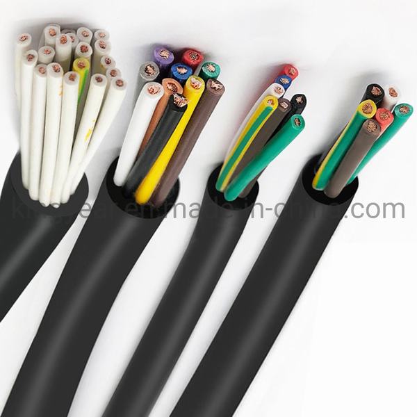 
                        Kvv Kvvr Kvvp Flexible Multi-Core Control Cable 10 12 16 Core 0.3 0.75 1.5 Square Sheath Signal Wire
                    