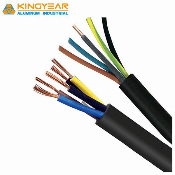 Low Voltage 4 Core 0.75mm2 PVC/XLPE Insulated Swa Armoured Shield Flexible Control Cable