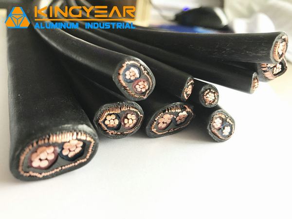 
                        Low Voltage XLPE Insulation Sheathed Copper Conductor Concentric Cable
                    
