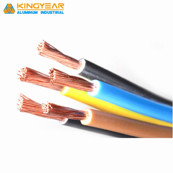 China 
                                 Manufacter de Conductor de cobre aislados con PVC flexible de la construcción de Cable Eléctrico/eléctrico                              fabricante y proveedor