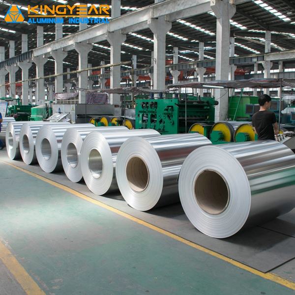China 
                                 Mill Finish Cc 1000 3000 8000 Ruta de la bobina de aluminio de aleación                              fabricante y proveedor