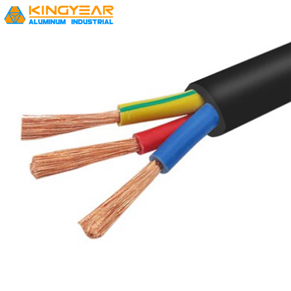 Nyyhy Nymhy Cable 300/500V 3X2.5mm 2X6mm2 PVC Insulated PVC Sheathed Cable J. I. S. K6723, BS, IEC, ASTM