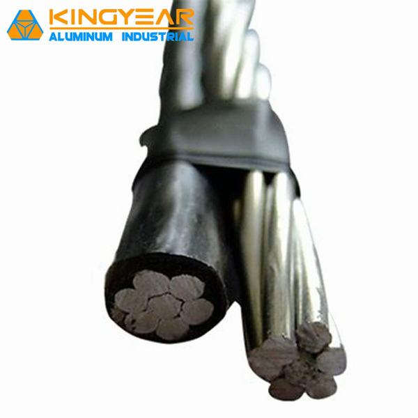 Overhead Cable 1-5 Core Aerial Bundled Aluminum Cable with PVC/XLPE Insulated