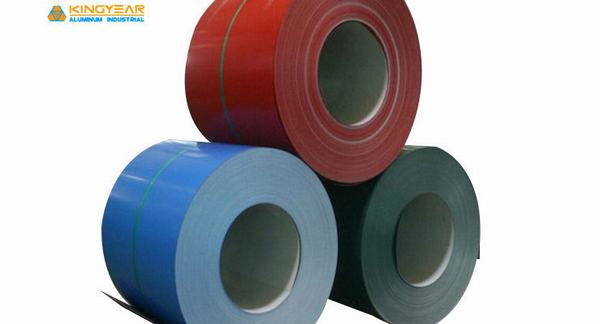 China 
                        PE PVDF Color Coated Aluminum Color Aluminium Coil Prepainted Coils CTP Plates for Aluminum Roofing
                      manufacture and supplier