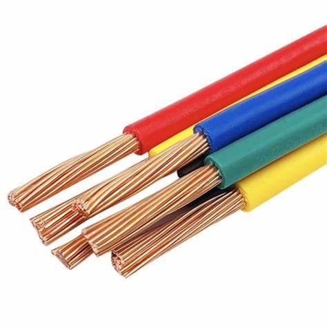 
                Cable de cobre aislados con PVC de 4mm 2,5 mm 1,5 mm BV Cable Eléctrico Cable eléctrico de cableado de la casa
            